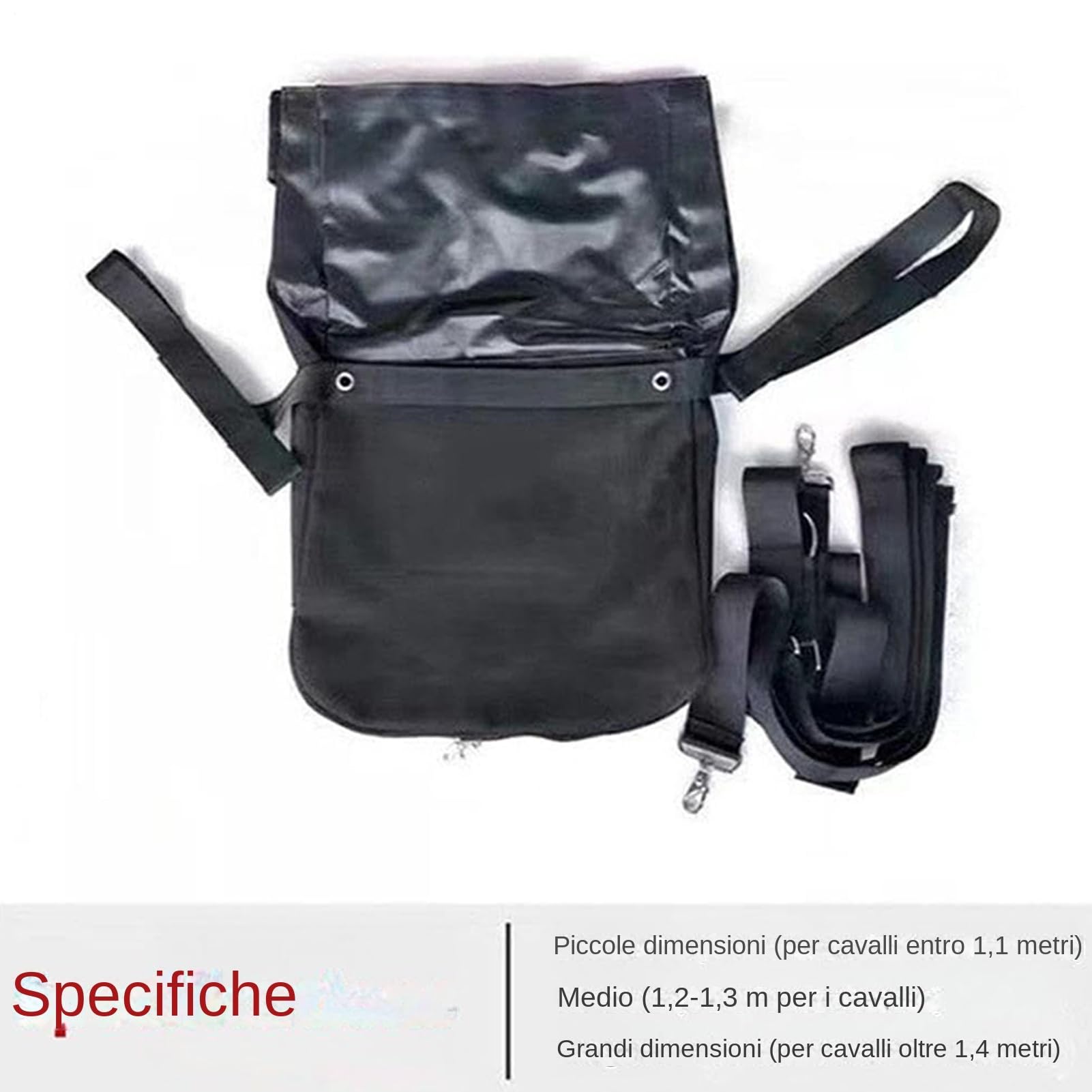 Sacca per Letame di Cavallo da Equitazione Impermeabile e Portatile per | Borsa per Letame di Cavallo Pieghevole Per Parco, Strada, Interni, Veicolo, Fattoria, Eventi