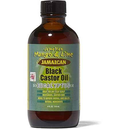 Jamaican Mango And Lime Black Castor Oil, Ungurahui Mit Citrus Gewürz, 4 Ounce