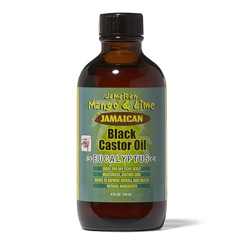 Vista 4 de Jamaican Mango & Lime Aceite de ricino negro de mango jamaicano y menta (paquete de 3)