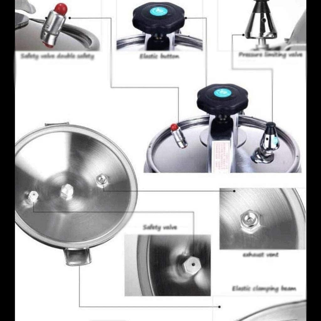 YIRENZUI Pressure Cooker- Programmable Pressure Cooker, Slow Cooker, Rice Cooker, Steamer Optimal choice (Color : Silver, Size : 11L)