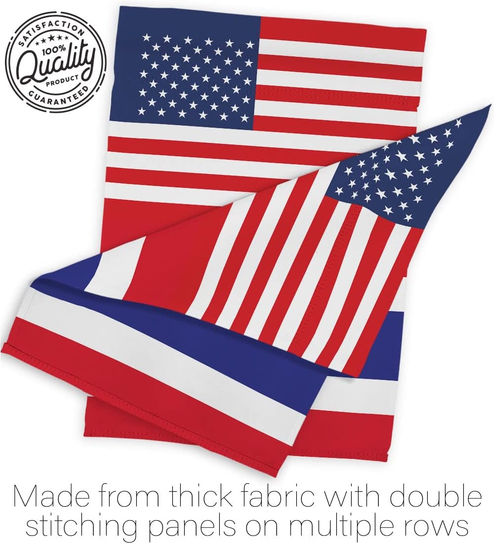 Americana Home & Garden Thailand US Friendship Garden Flag Regional Nation International World Country Particular Area House Decoration Banner Small Yard Gift Double-Sided, Made in USA