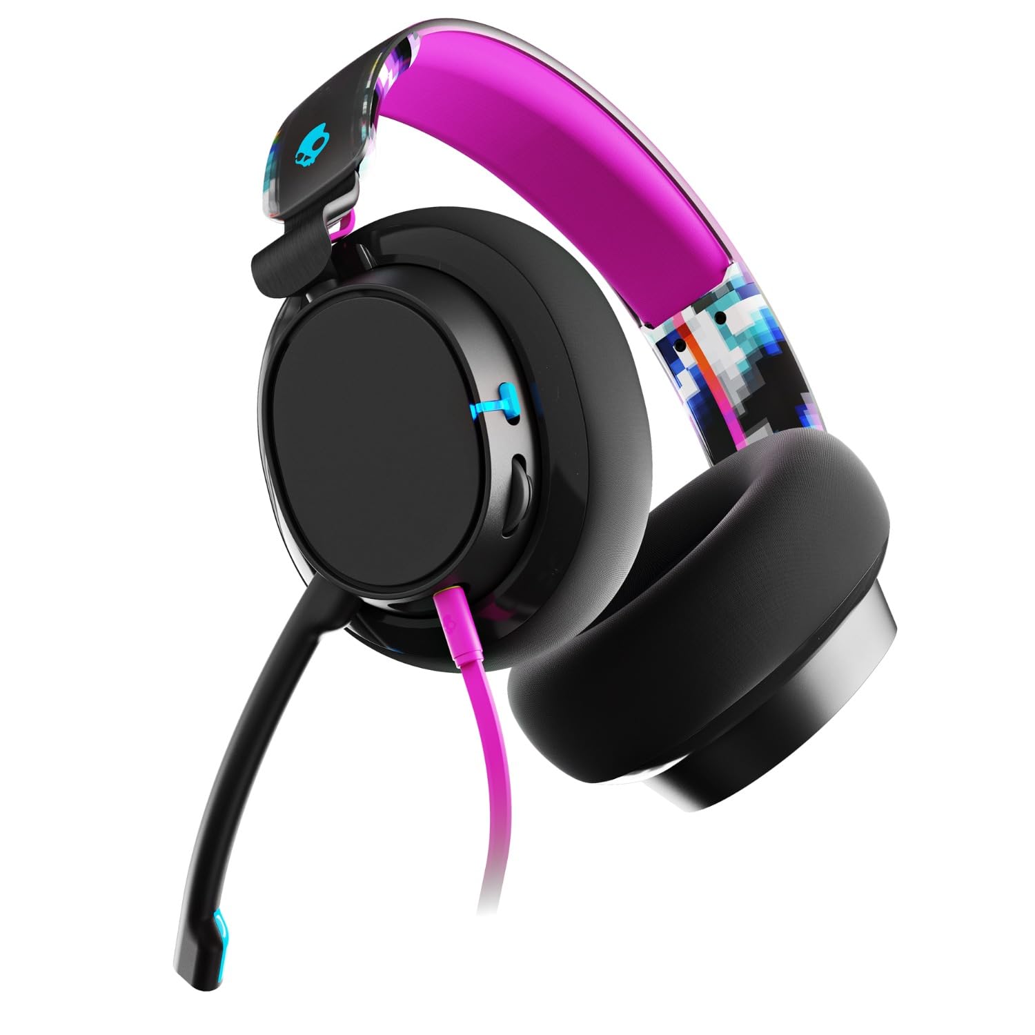 Skullcandy SLYR Pro Wired Over-Ear Gaming Headset for PC, PlayStation, PS4, PS5, Xbox - Black Digi-Hype