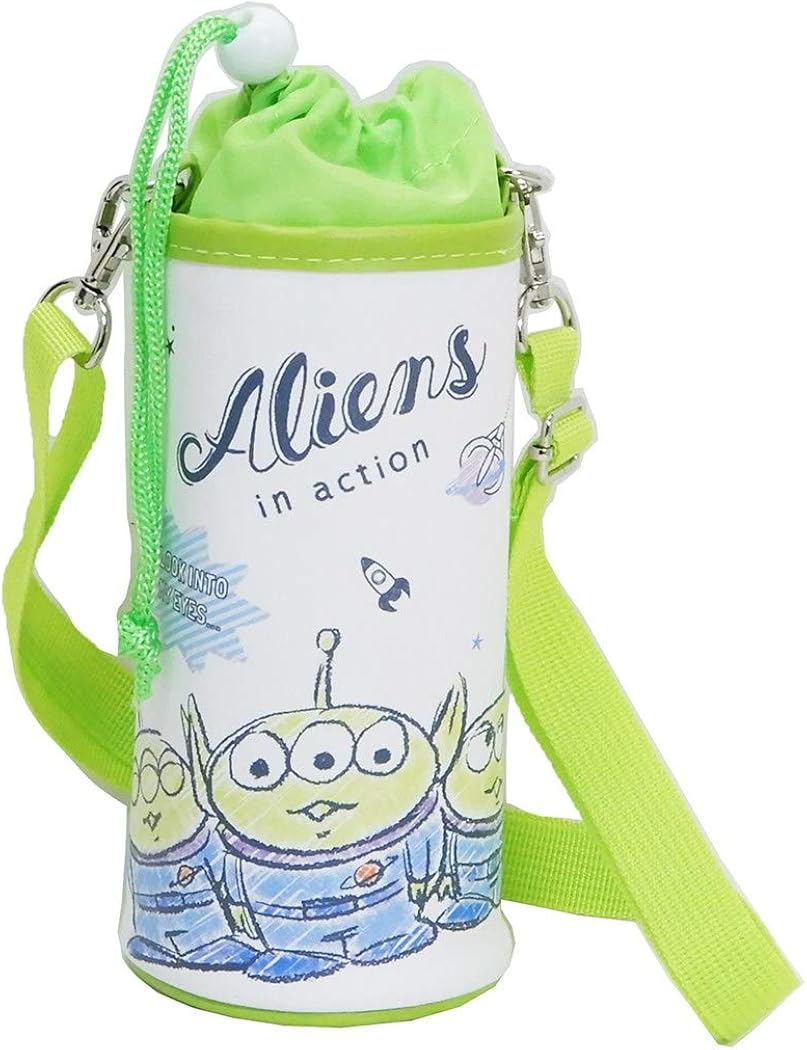 Amazon Co Jp ペットボトルホルダー 保冷ボトルケース ショルダー付き トイストーリー Disney ディズニー キッズ 子供用 アルミ構造 取り外し可能 ネックストラップ エイリアン ホーム キッチン