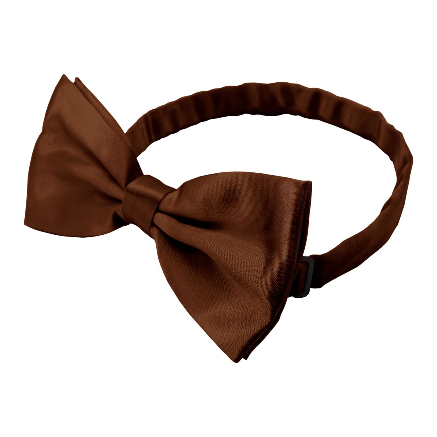 OcioDual Elegancka muszka dla mężczyzn o prostym wzornictwie z regulowanym zapięciem na zatrzask, 12 cm x 6 cm, na uroczystości, imprezy, do pracy, na wesela i imprezy