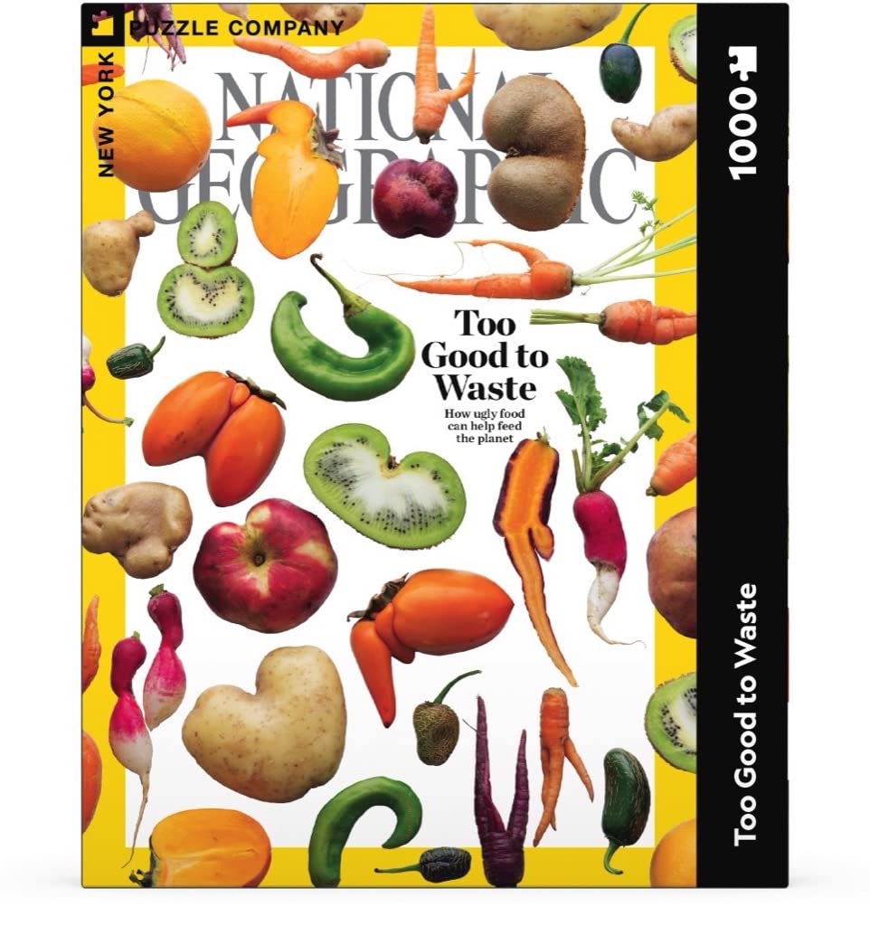 New York Puzzle Company - National Geographic Too Good to Waste – Puzzle de 1000 pièces