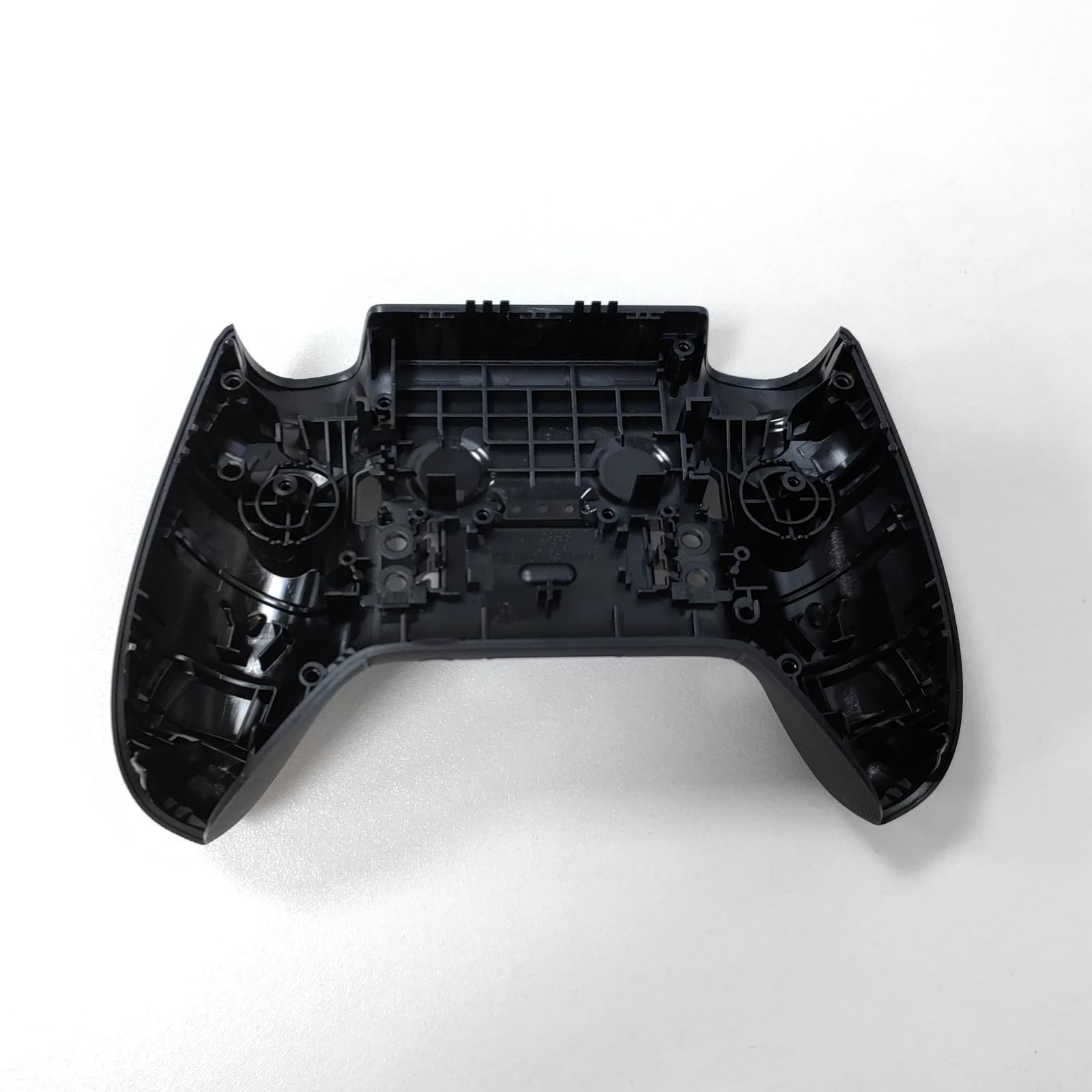 Hzxkqmil Zamienna Obudowa Przednia Okładka Tylna Pokrywa Obudowy Akcesoria dla Xbox Elite Controller Series 2, Dołączone Środkowa Rama Pierścienie Joysticka, Czarny