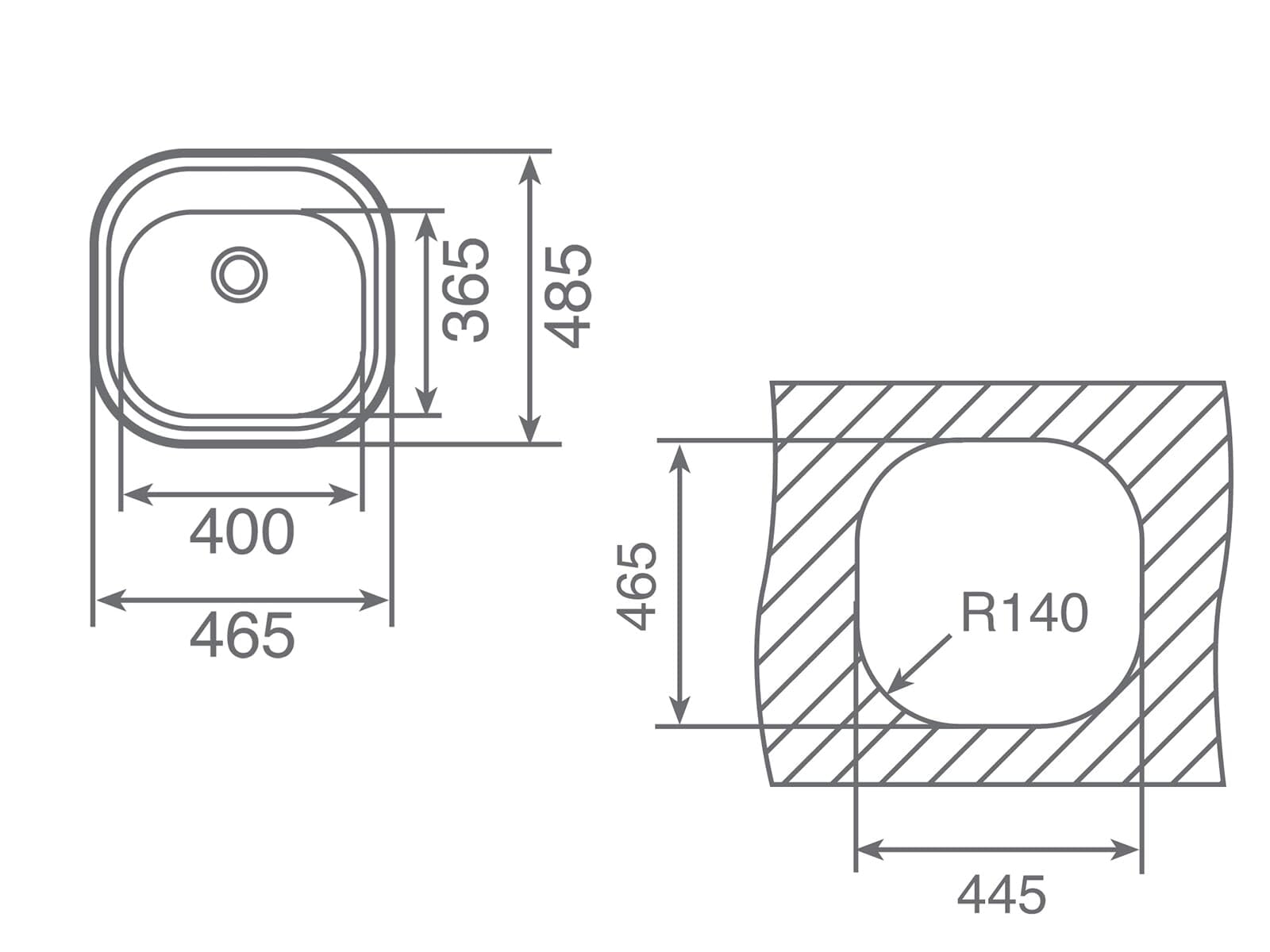 TEKA Fregadero Encastrado 1 Seno para Mueble 45cm, Acero Inoxidable, Incluye Escurridor y Válvula Automática, Modelo Stylo 1C