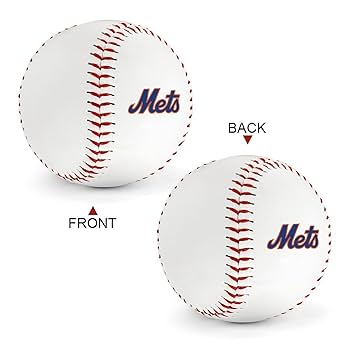 Amazon | ニューヨーク・メッツ 野球 ボール 練習球 レザー DIY