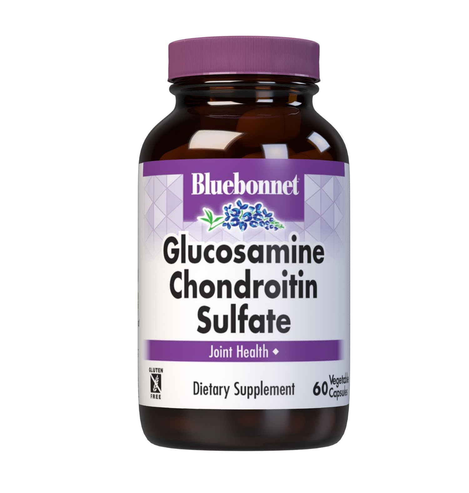 Bluebonnet Glucosamine Chondroitin Sulfate Supplement, 60 Count 60 Count (Pack of 1)
