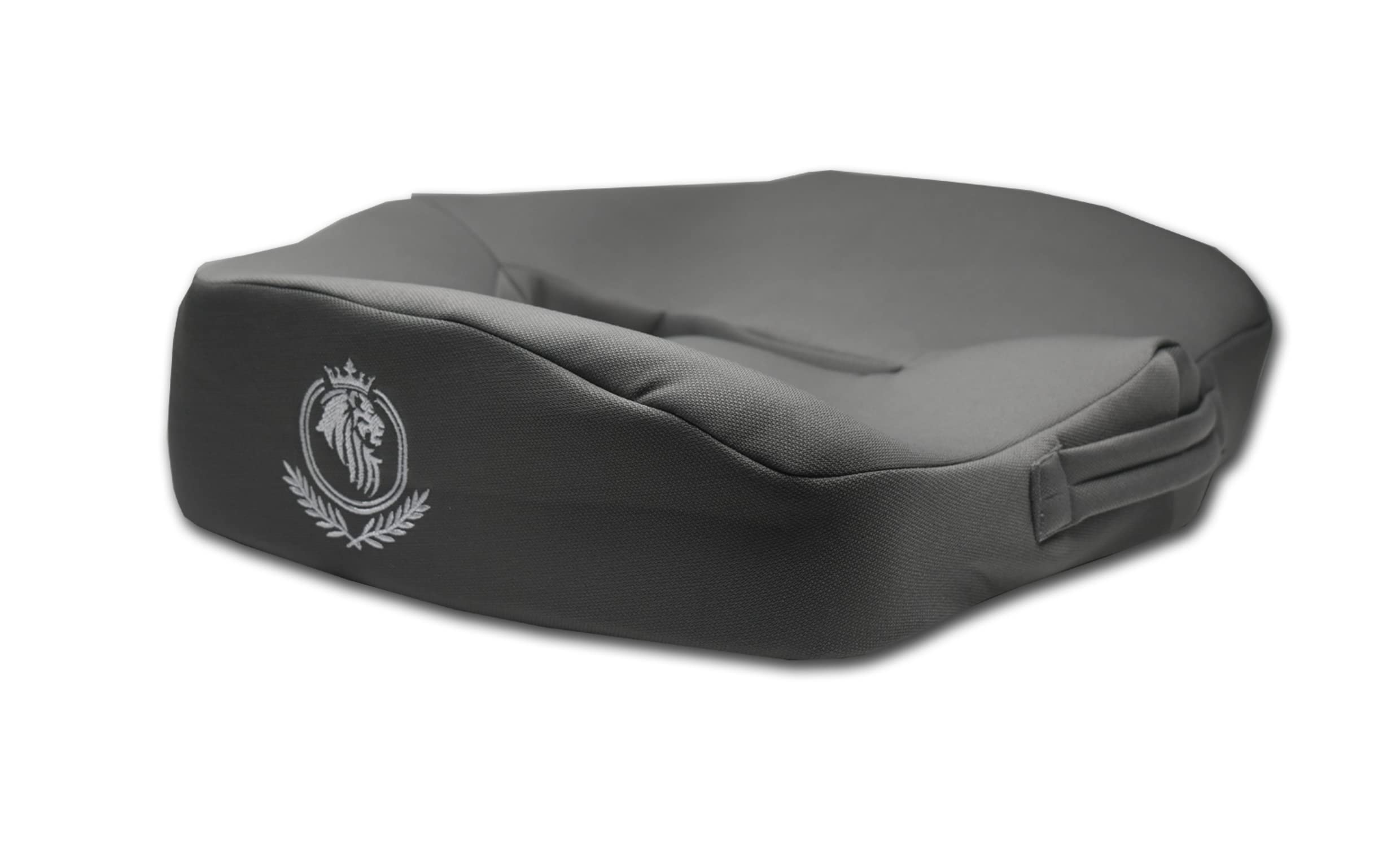 MRRON Orthopedic Coccyx Seat Cushion for Tailbone, Sciatica, Lower Back Pain Relief-Ergonomic Contoured Cushion for Office/Home Chair & Wheelchair (Grey, WT. below 75)