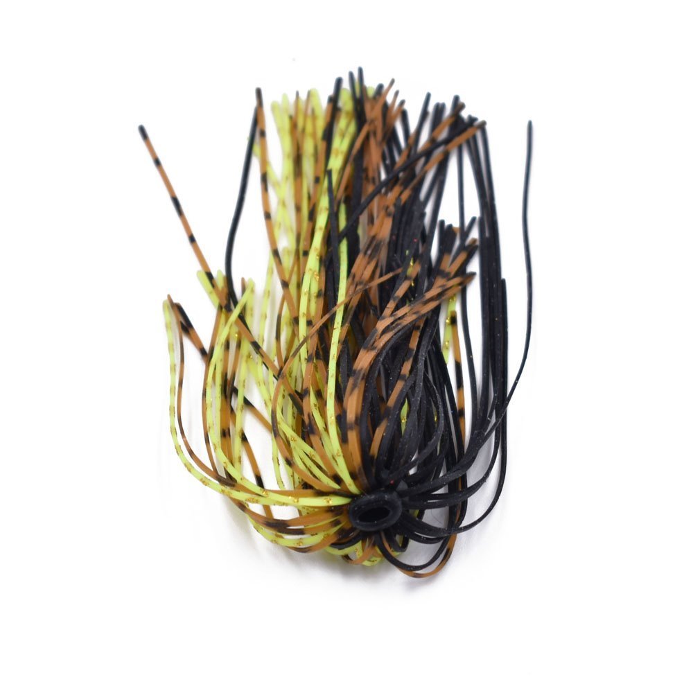 YETYE 8 Bundles Silicone Skirts For Jigs - 50 Strands Each, 130mm, DIY Fly Tying & Lure Making Accessories - View #12