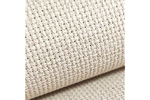 12"x59" 18ct Counted Cotton Aida Fabric for Cross Stitch