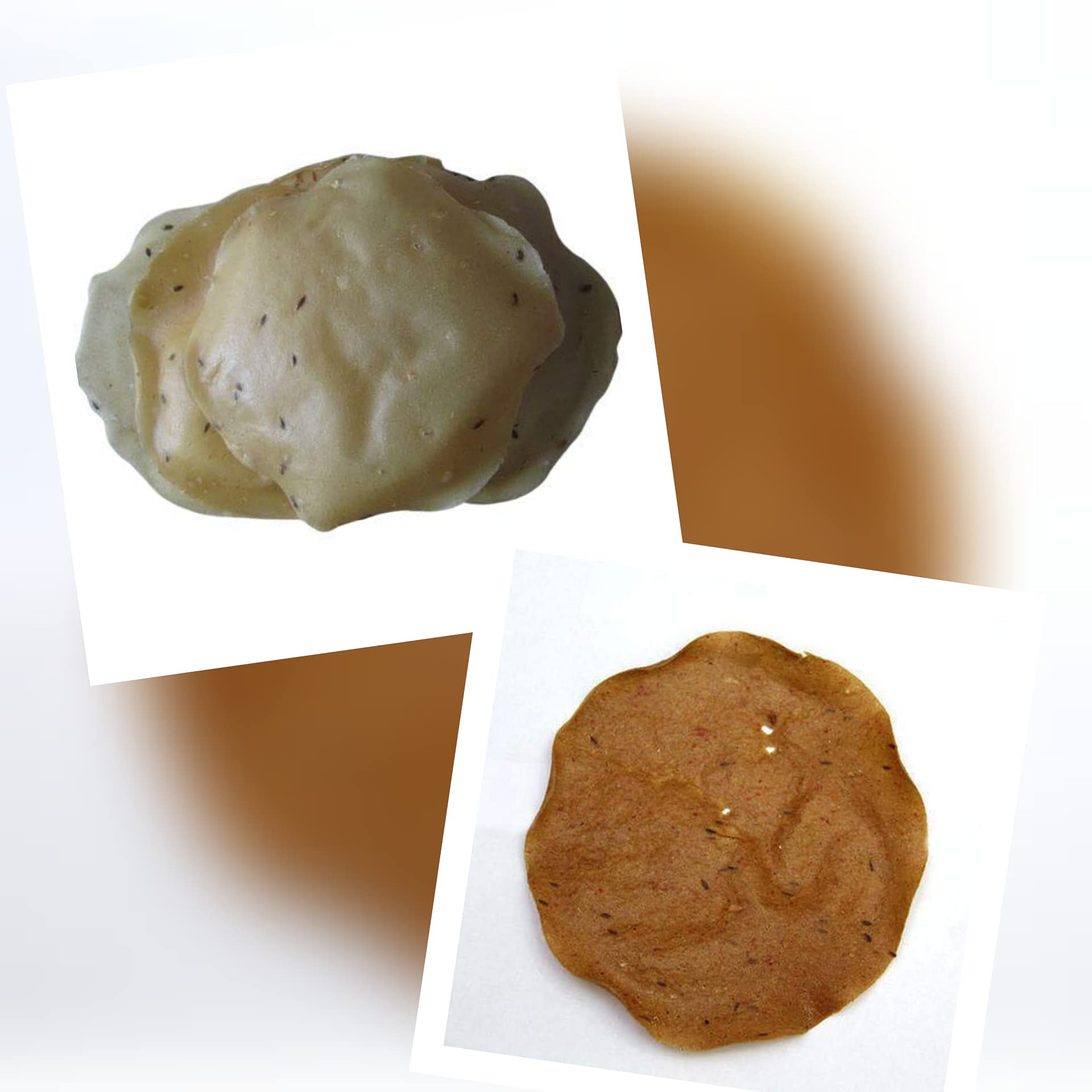 Anuvan®Feel The Utsav Special Papad Combo | Chawal Papad 400Gm +Jowar Papad 400Gm | Special Papad Combo (800Gm)