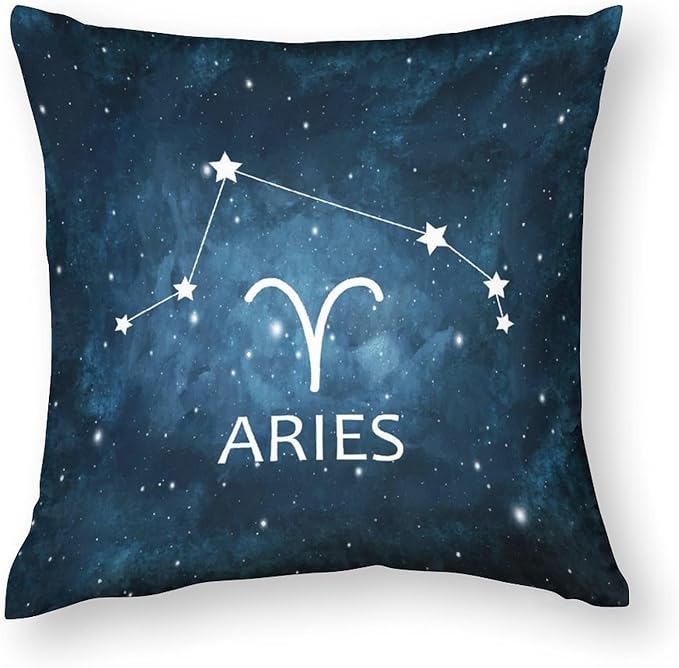 Custom 12 Zodiac Signs Pillowcase Decorative Throw Pillow Covers 24