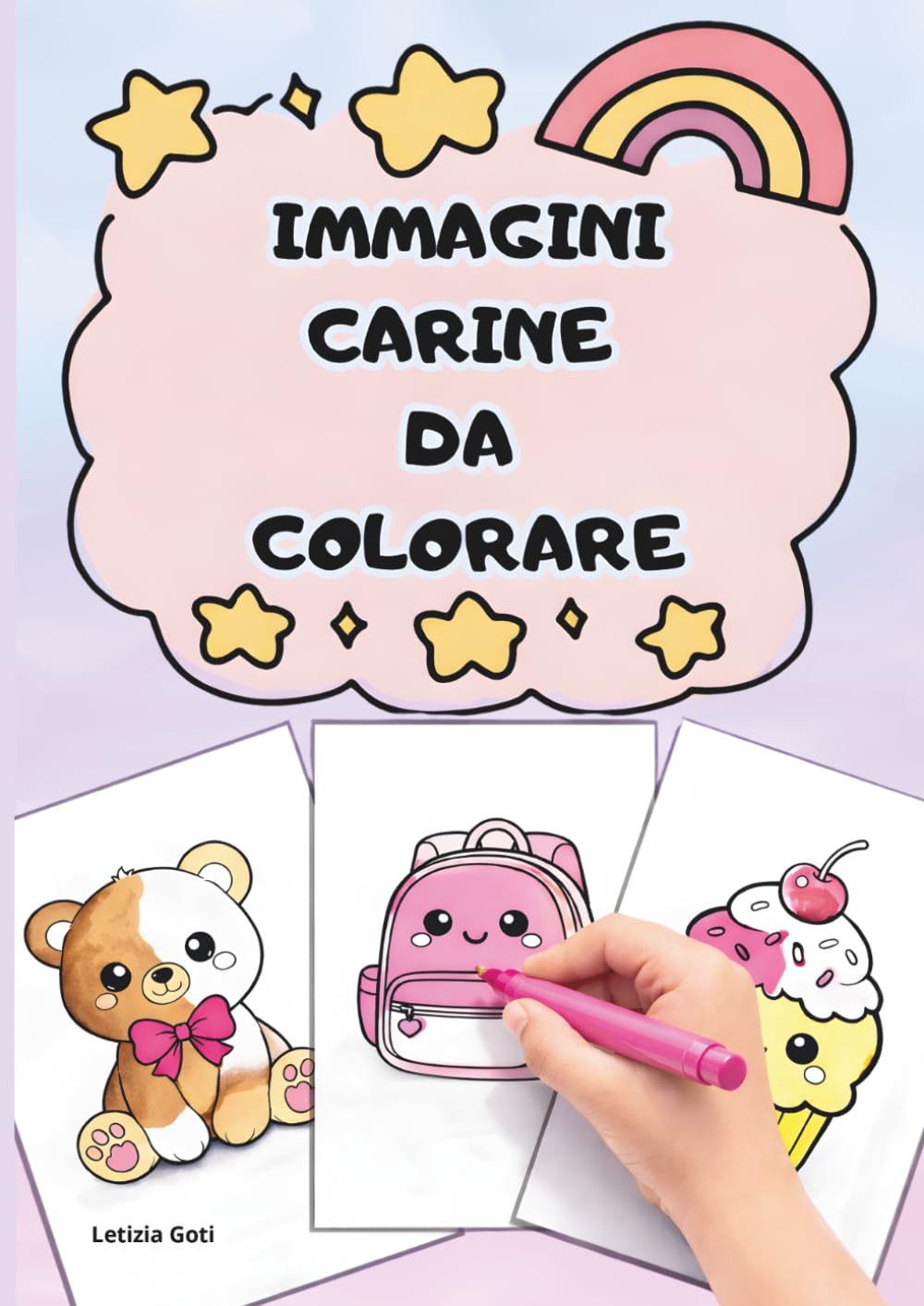 Immagini Carine da Colorare: Libro da colorare con copertina flessibile