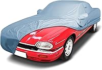 Vista 18 de iCarCover Funda de automóvil personalizada premium para Jaguar 420 1966-1969, resistente, impermeable, para todo tipo de clima, lluvia, nieve