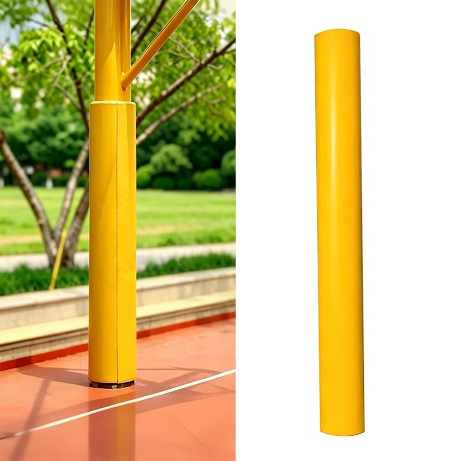 Coussin pour poteau de basket-ball autocollant anti-choc pour éviter les blessures