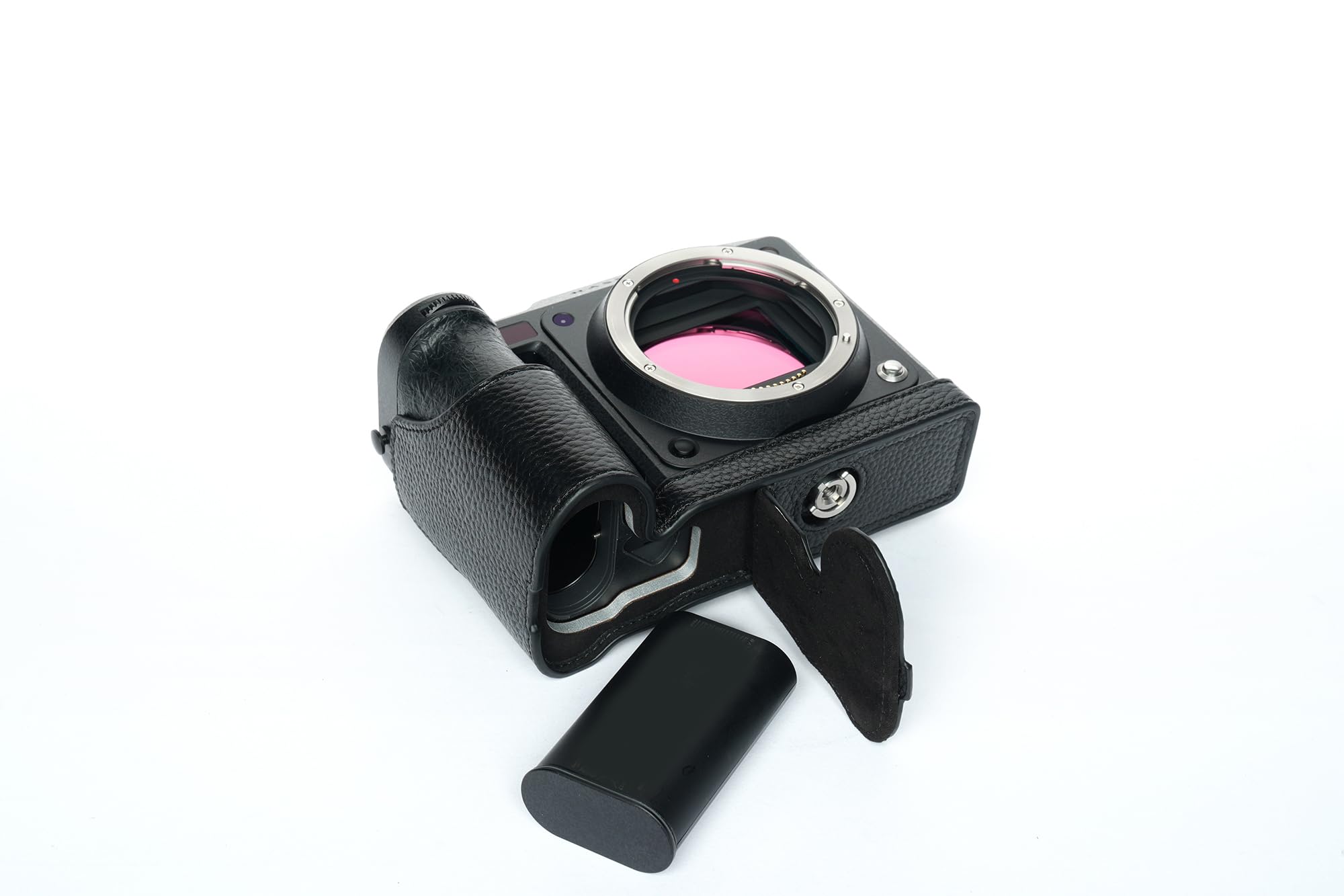 Amazon | Hasselblad X2D II 100C用ハンドメイド本革ハーフカメラ