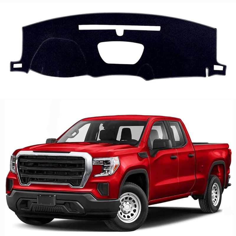 Capa para Painel sob Medida IIKSDII para Chevrolet Silverado 1500 2500HD 3500HD 2019–2021 e GMC Sierra 2020–2023