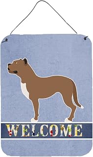 Caroline's Treasures BB8339DS1216 Perro de Presa Canario Wall or Door Hanging Prints, Blue Aluminum Metal Sign Kitchen Wall Bar Bathroom Plaque Home Decor Front Door Plaque, 12x16, Multicolor