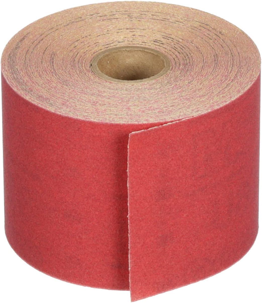 3M Red Abrasive Stikit Sheet Roll, 01685, P180, 2-3/4 in x 25 yd