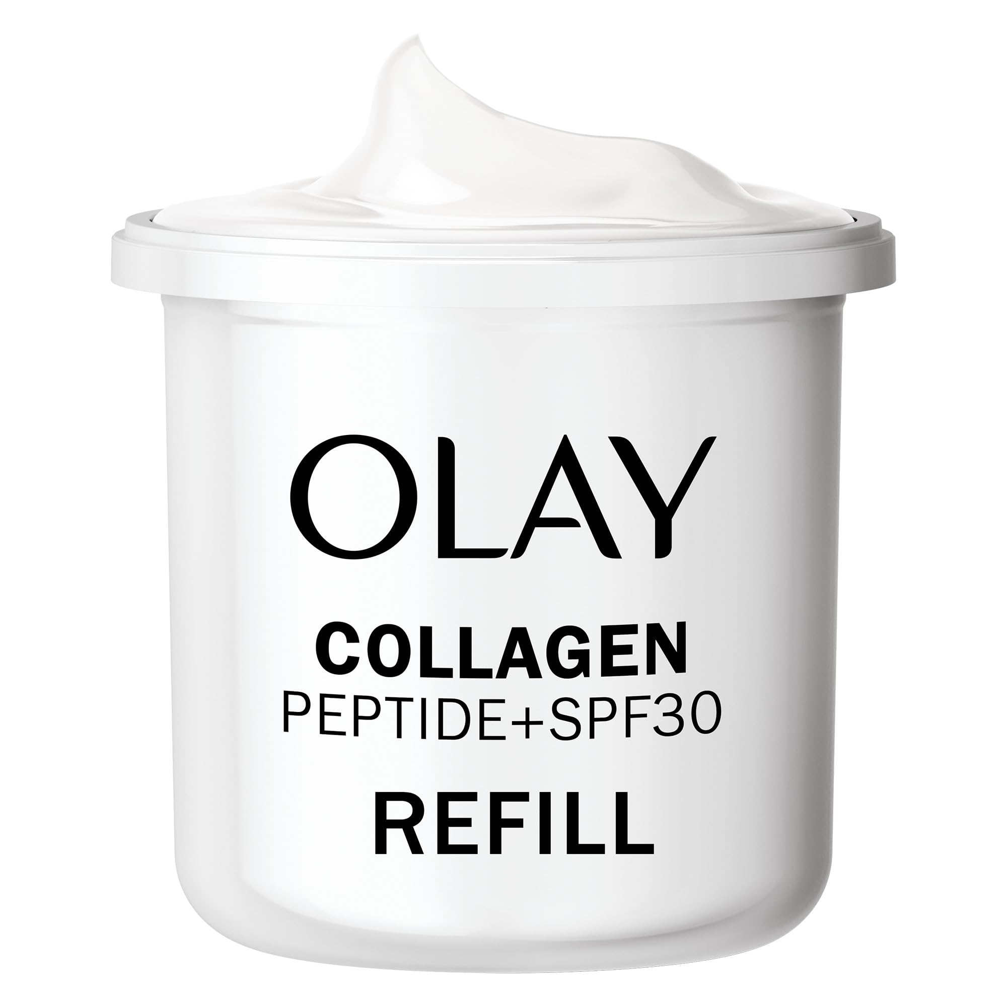 Olay Cream Collagen Peptide Face Moisturiser Day Spf 30 Refill, Skincare With Niacinamide 99% Purity. Anti Aging Skin Care: Strengthens, Restores, Hydrates