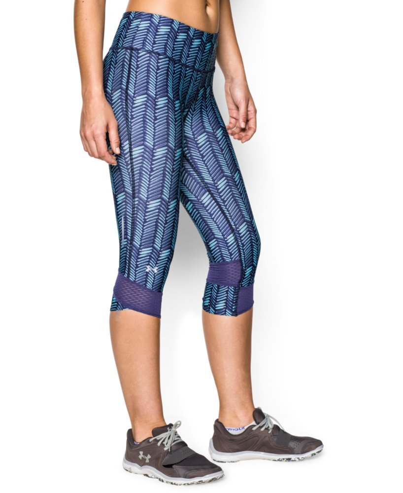 Under Armour Running - Printed Fly By Capri - Pantalones pirata de running para mujer