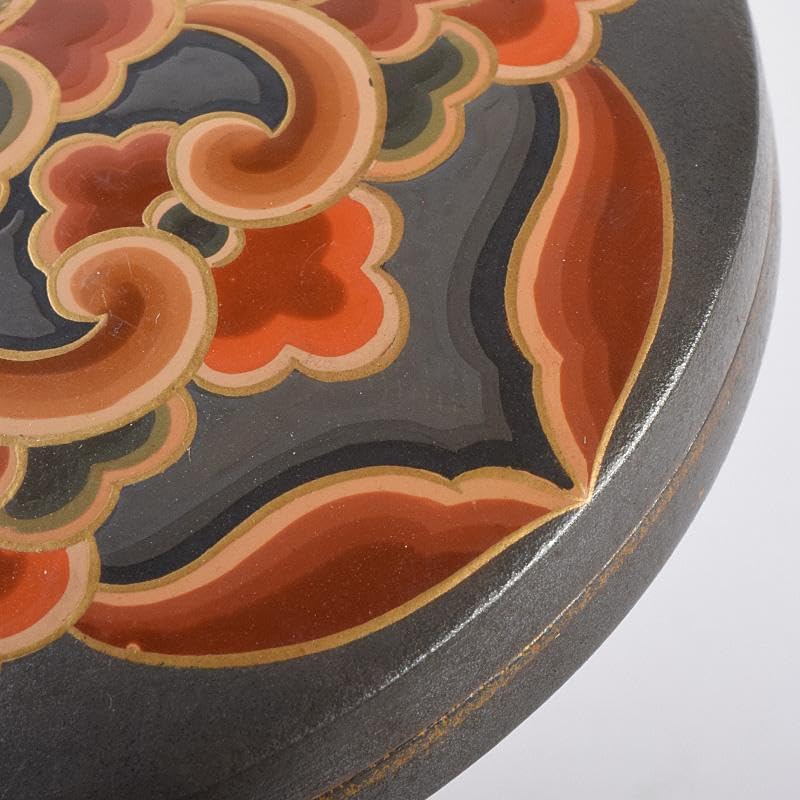 茶道具 梨地 花蒔絵 香合 時代箱付 M R8948 茶道具 梨地 花蒔絵 香合