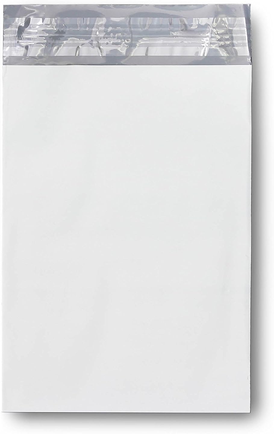 KKBESTPACK Poly Mailers Envelope Shipping Bags, 6" x 9", White, 100 Count (Pack of 1)