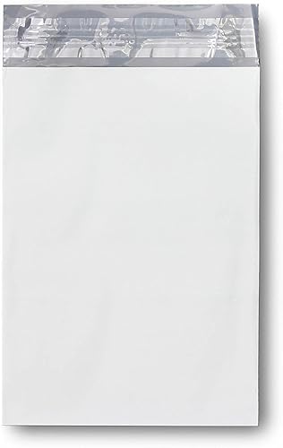 Miniatura 10 de KKBESTPACK Sobres de envío de polietileno con autosellado (12 x 15.5 100 piezas) (PM100), color blanco