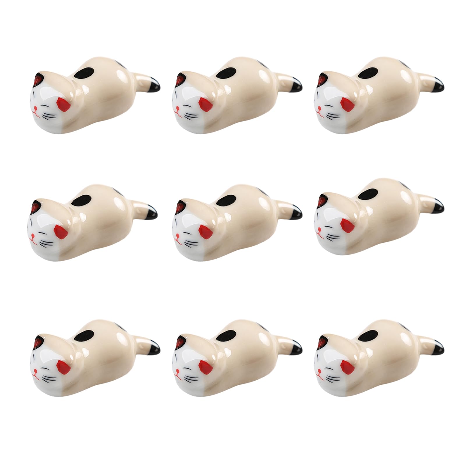 MRKU Chopstick Rest Chopsticks Holders Restaurant Ceramic Hand Painted,Multifunctional,For Forks,Spoons,Home Kitchen