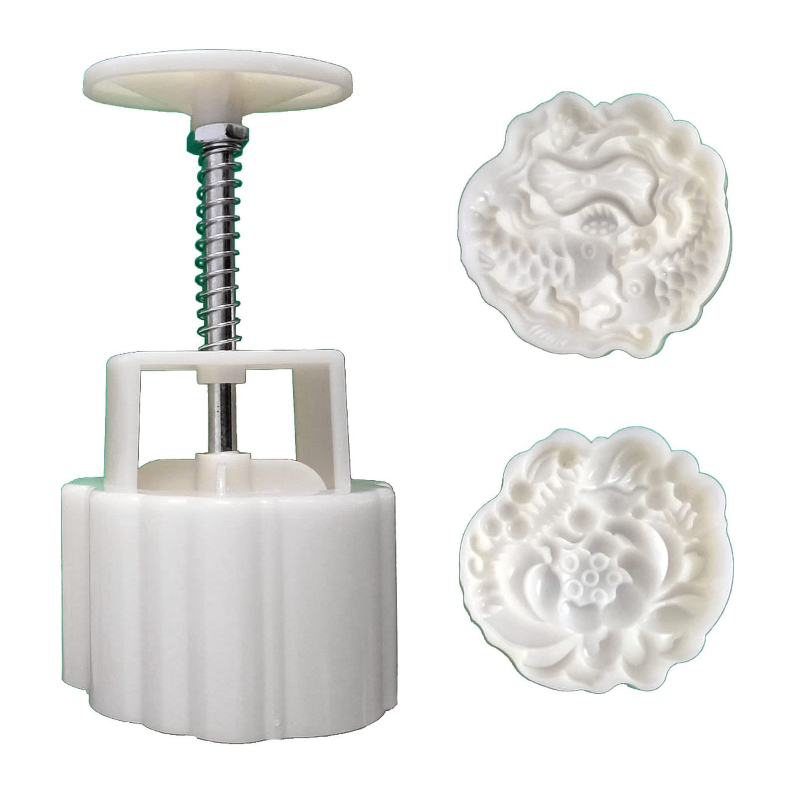 Kalttoy 150g Stamps Carp Shape Mold Festival Hand Press Dessert Kitchen Pastry Decorating Gadgets Pastry Tools