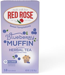 Red Rose Blueberry Muffin Tea, 18 ct (pack of 2)