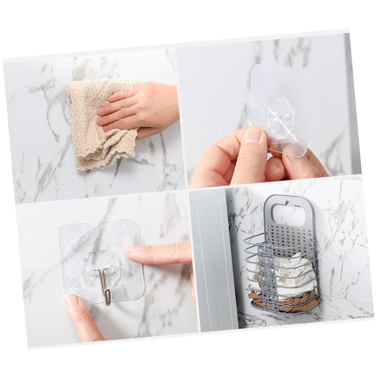 Faltbarer Schmutzwäschekorb 2 Stück-pack aus Pp 47x28cm Grau