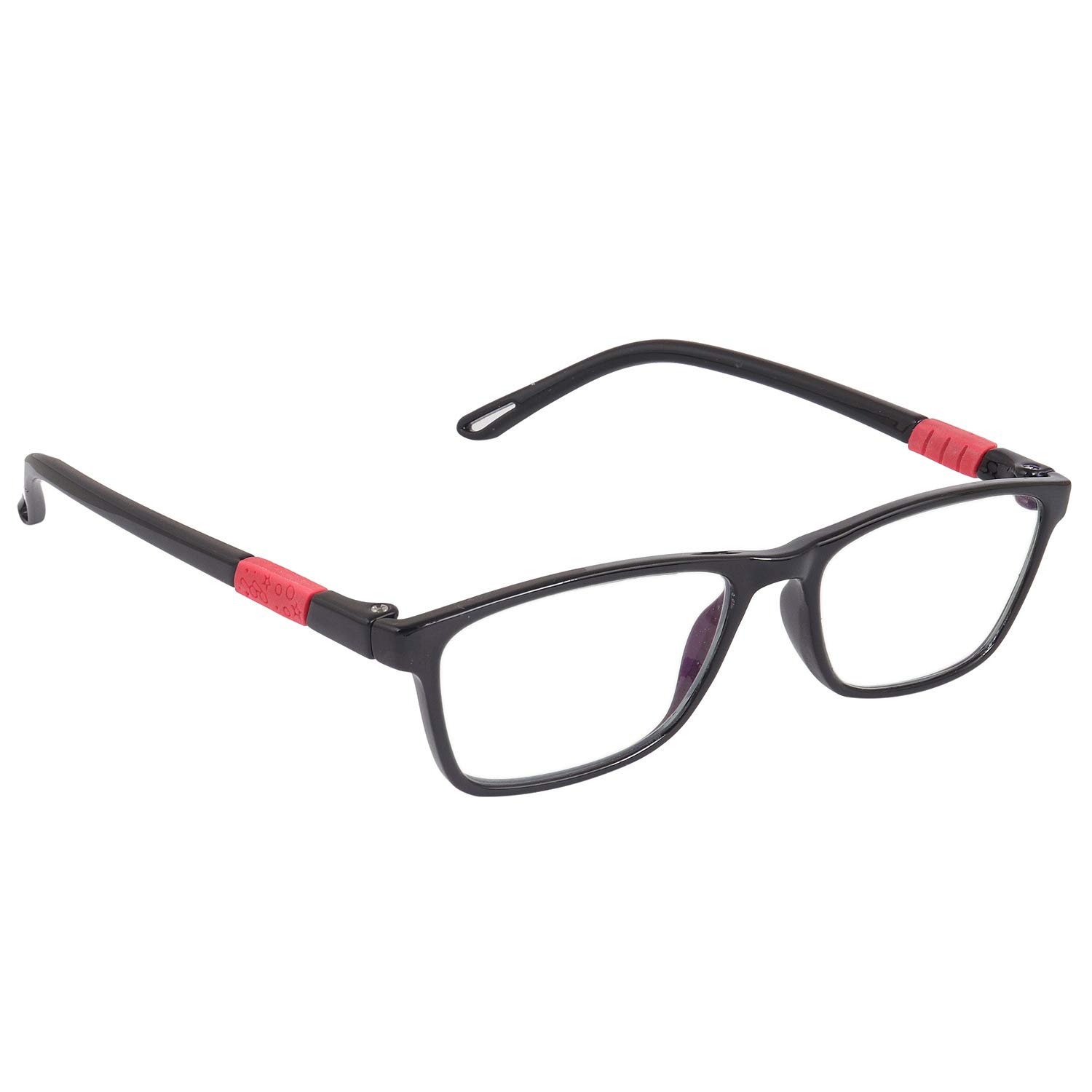 Optify® Kids Blueray Block UV Protected Bluecut Computer Glasses for 4-12 Years Black Red (B08K1NJ732) Amazon Price History, Amazon Price Tracker