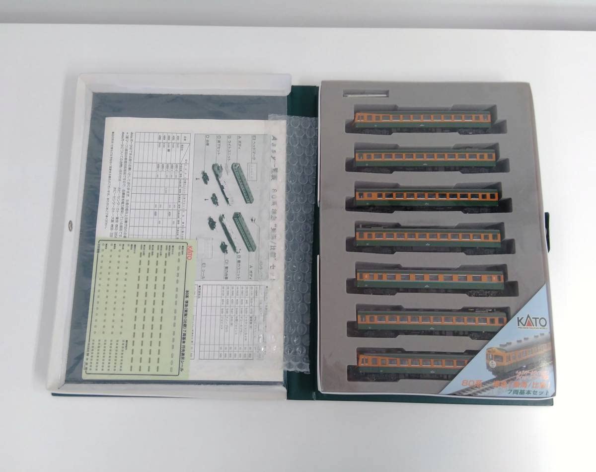 Amazon | KATO 10-379 80系電車 (準急東海・比叡) 7両基本セット N