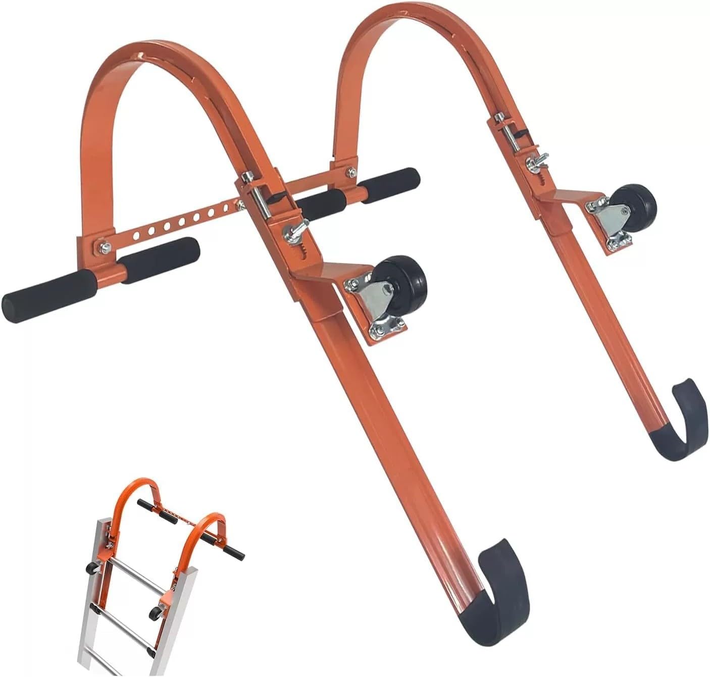 Support stabilisateur pour échelle de toit, échelle de toit en acier