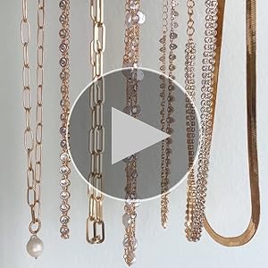 Amazon.com: Ettika Freshwater Pearl Open Links 18k Gold