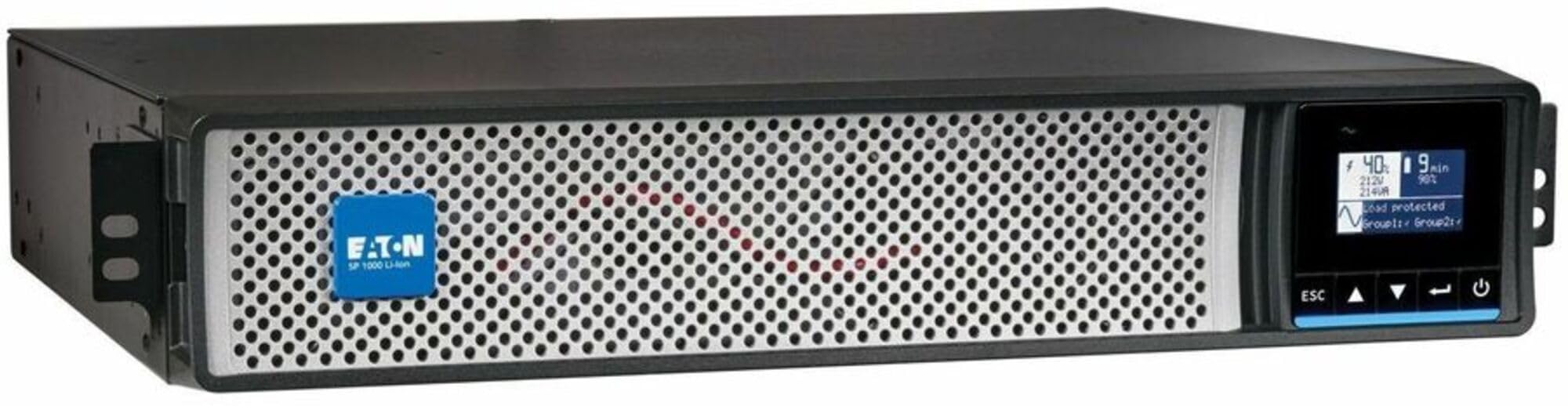 EATON 5P G2 1000VA 920W 120V LINE-INTERACTIVE UPS - 10 NEMA 5-15R OUTLETS, LITHI