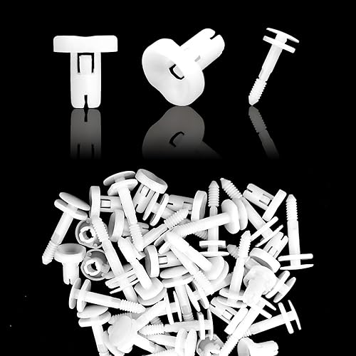 TOPCNOEM 50 clips de retención para panel de puerta de automóvil compatibles con GM Chevy GMC 15960325 - C1500 C2500 C3500 K1500 K2500 K3500 Pickup