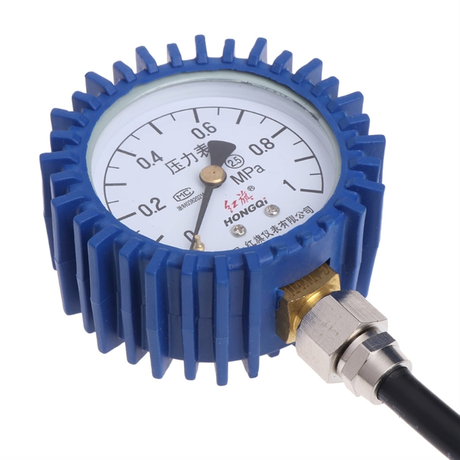 Medidor de presión de Combustible para Motocicleta y Coche de 0-1MPA, medidor de presión de Gasolina para Coche, Herramienta de Prueba con Conector de 7,89 y 9,49mm