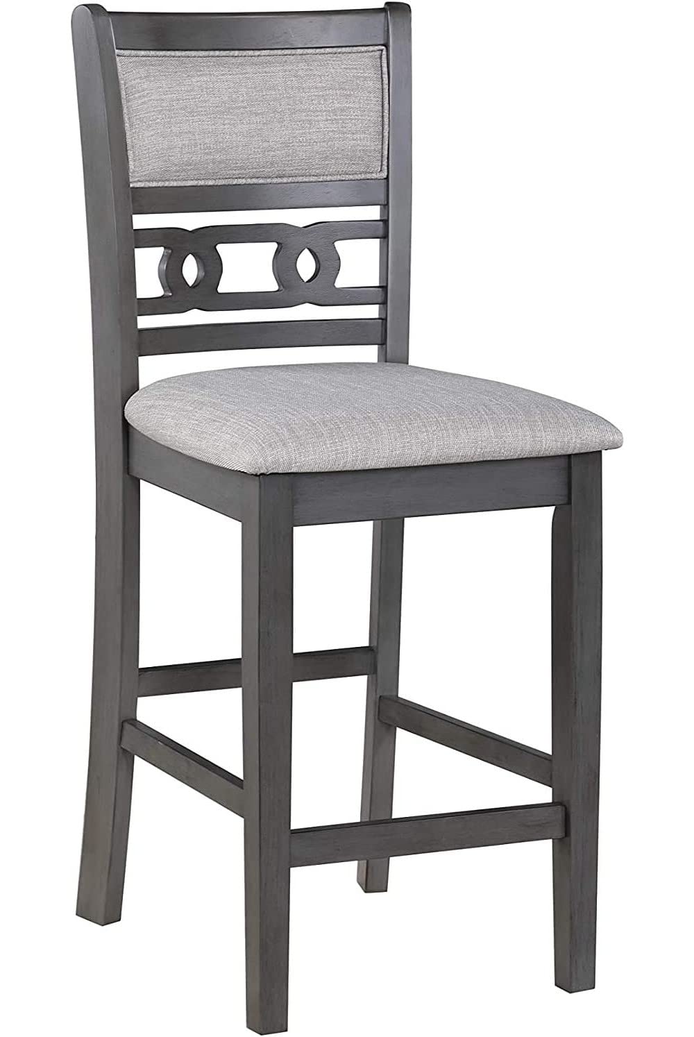 New Classic Furniture Gia 5Piece Counter Set with 1 Table and 4 Chairs