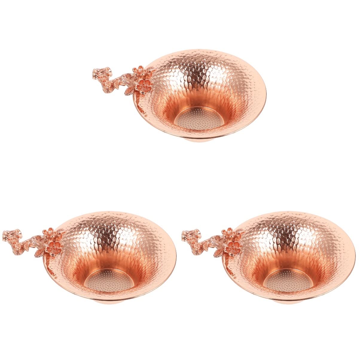 VOSAREA 3pièces Infuseur à Thé Filtre Thé Blossom Réutilisable Et Élégant Pour Infusion