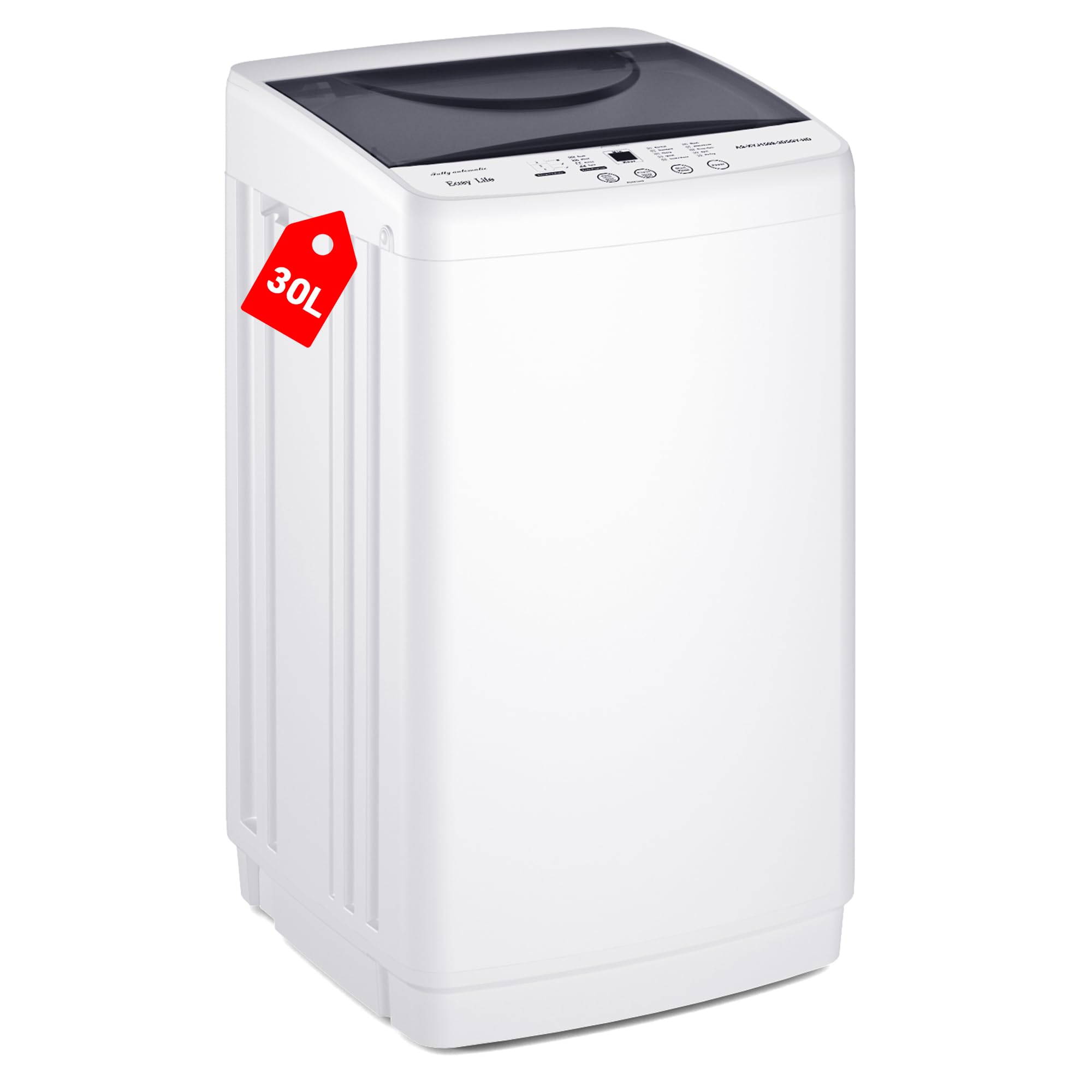 OLIXIS 1.06 Cu.Ft. Portable Washing Machine, Full-Automatic Laundry Washer