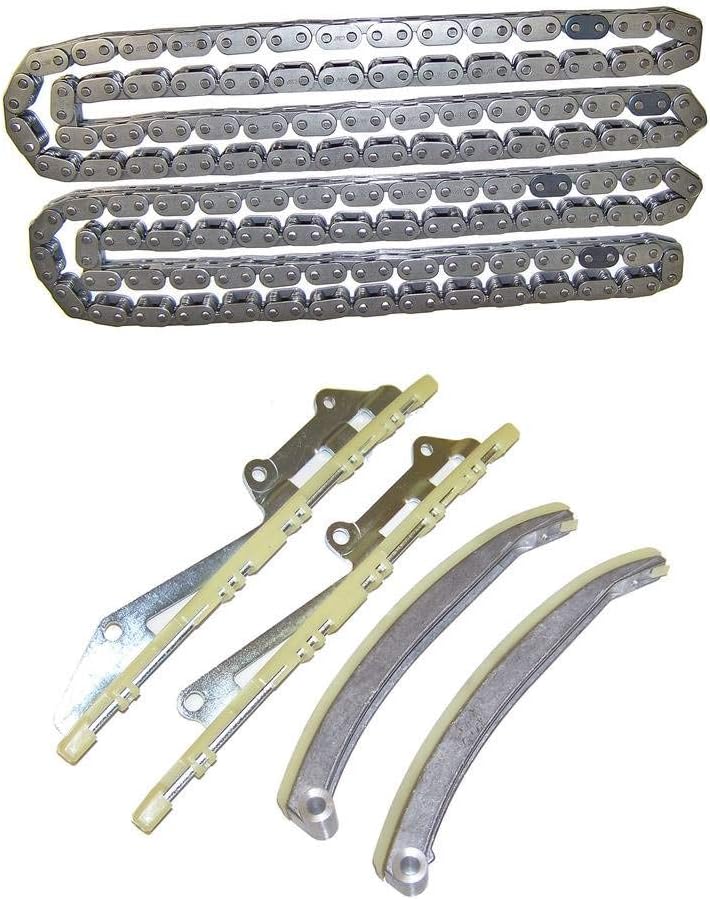DNJ TK4154 Timing Chain Kit for 2001-2004 Ford Mustang 4.6L V8 16V SOHC 281cid