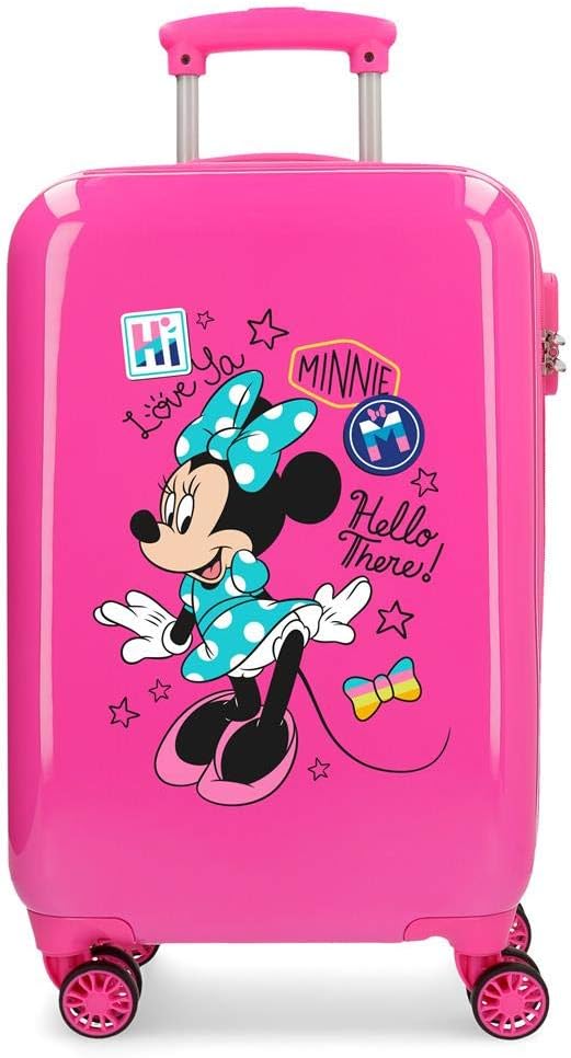 Disney Enjoy Minnie Pink Cabin Suitcase 34 x 55 x 20 cm Rigid ABS