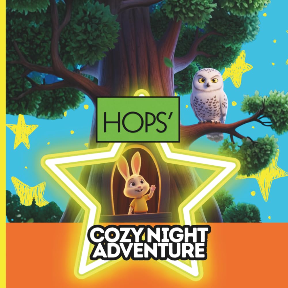 Hops’ Cozy Night Adventure:: A Heartwarming Story About Courage, Imagination, and Finding Comfort in the Dark