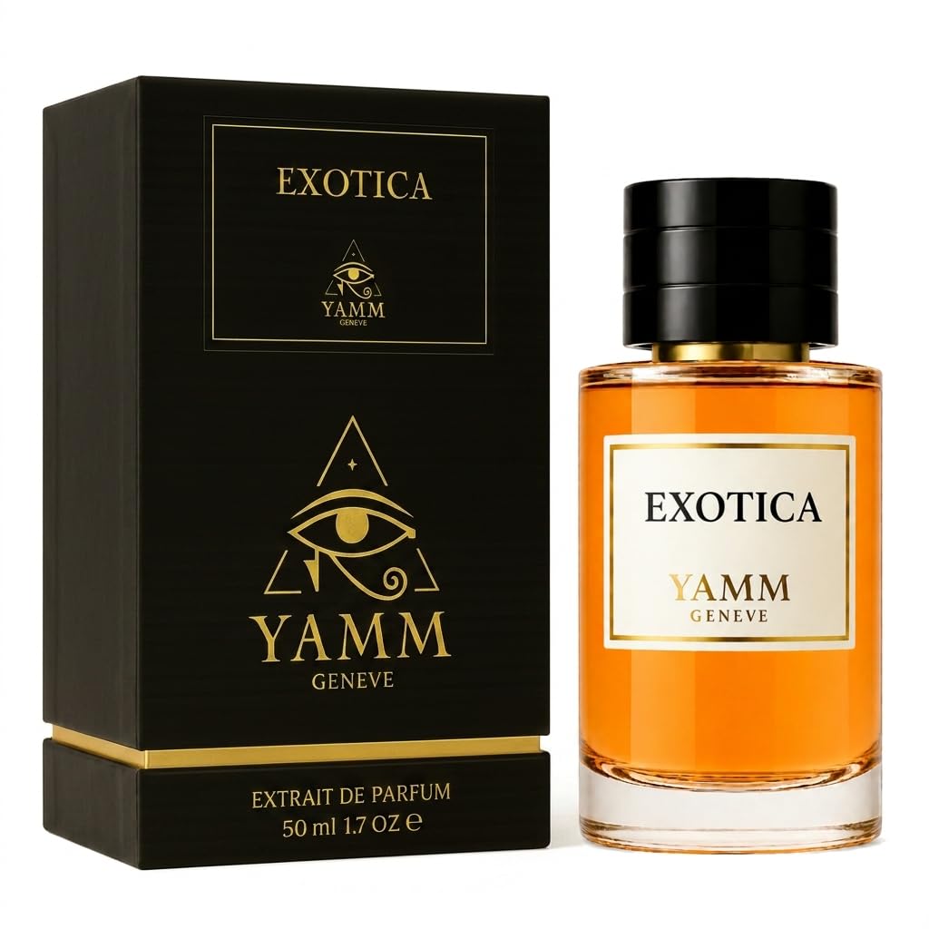 Exotica | Estratto di profumo 50 ml | Profumo fruttato tropicale misto uomo e donna | mango, frutta esotica e fiori bianchi | lusso e lunga tenuta