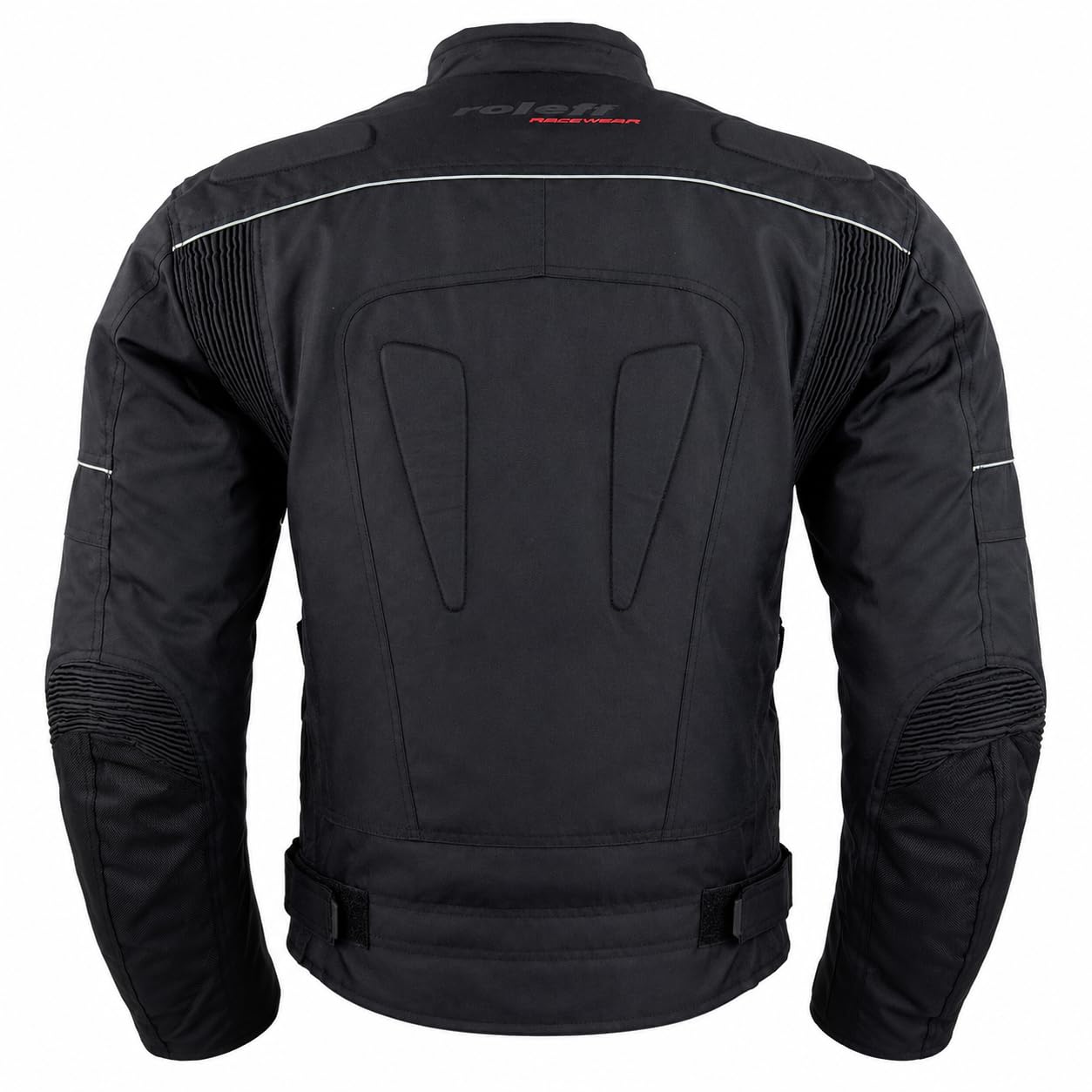 ROLEFF RACEWEAR Krótka kurtka motocyklowa z membraną przeciwdeszczową, protektorami CE i podszewką termiczną