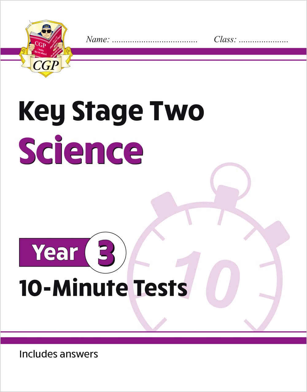 Coordination Group Publications Ltd (CGP) KS2 Year 3 Science 10-Minute Tests Year 3 Science)